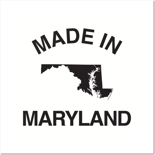 Made in Maryland Wall Art by elskepress